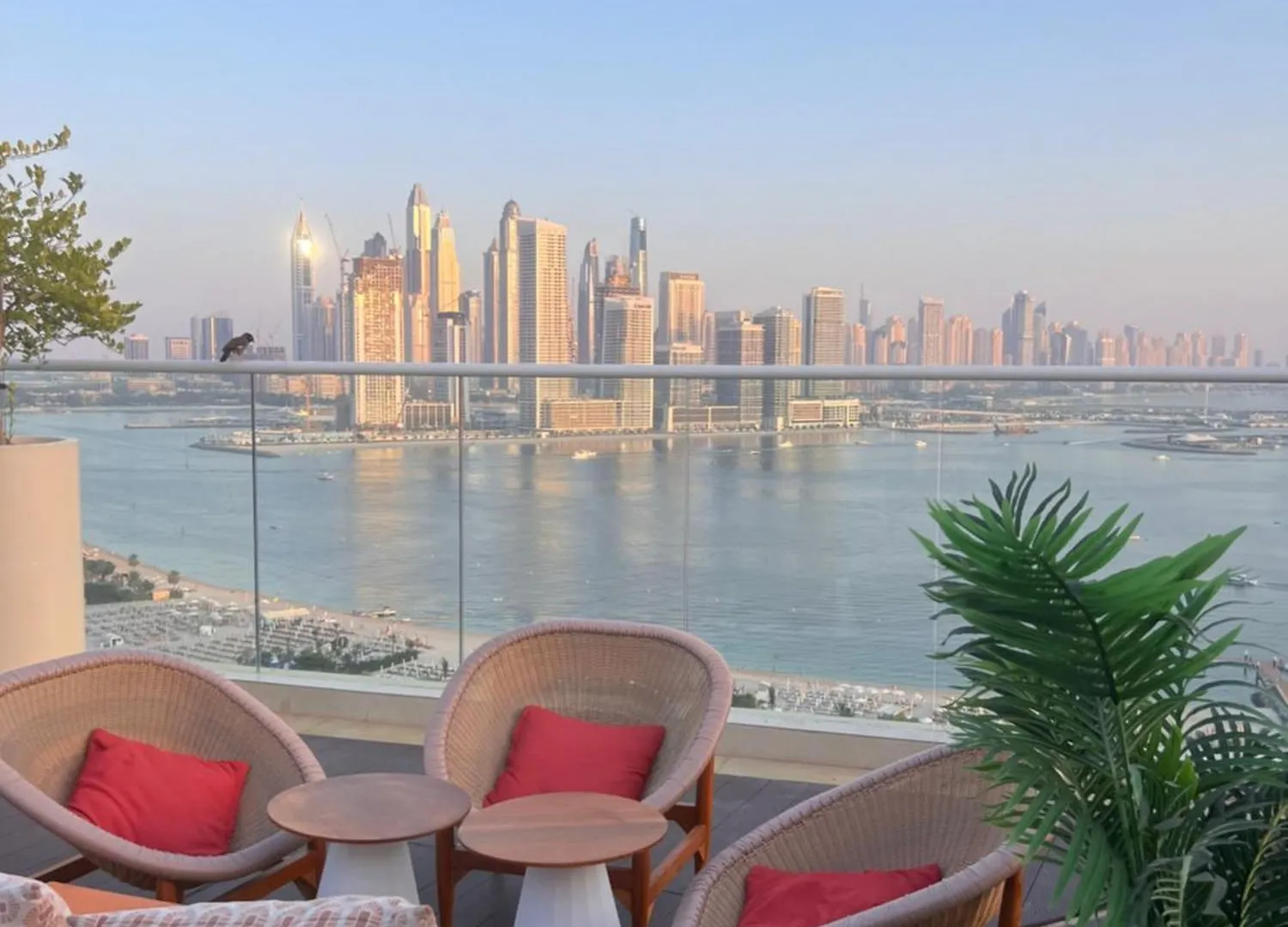 Charming Studio In Seven Palm With Balcony Rooftop Floor Dubai Apartment