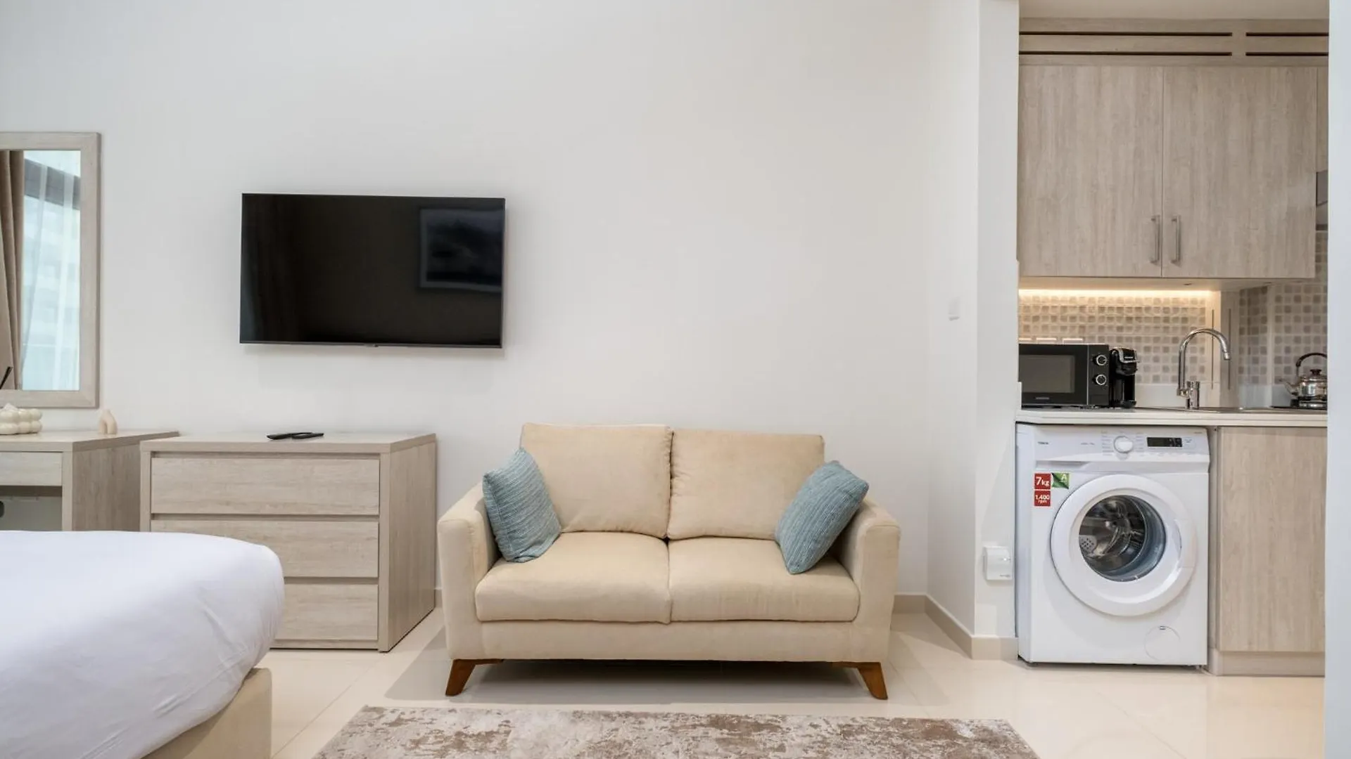 Apartment Charming Studio In Seven Palm With Balcony Rooftop Floor Dubai United Arab Emirates